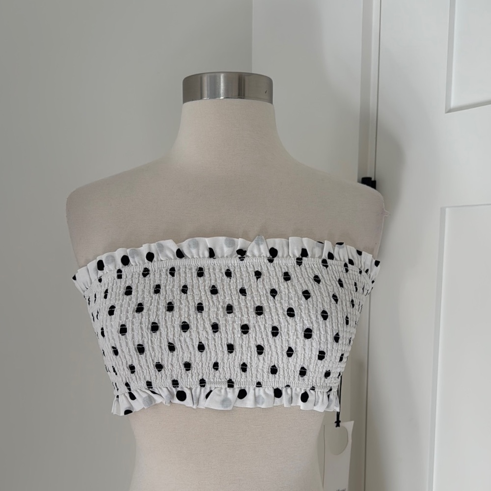 Scrunch tube top